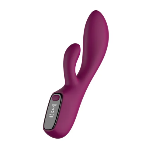 PASSION PLAY RABBIT VIBRATOR WITH LED SCREEN