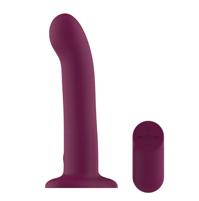 PASSION PLAY VIBRATING DILDO PURPLE