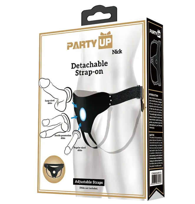 PARTY UP NICK STRAP-ON HARNESS